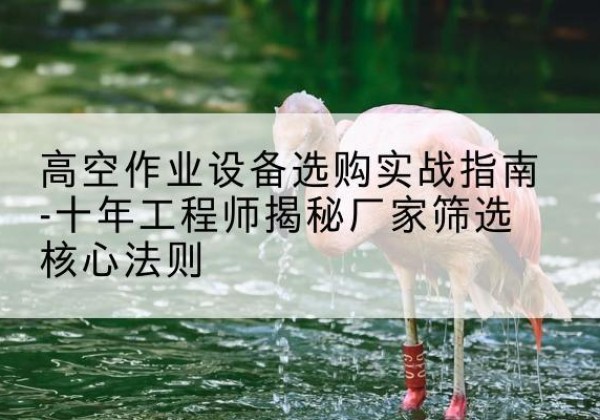 十堰剪叉式升降机厂家-高空作业设备选购实战指南-十年工程师揭秘厂家筛选核心法则